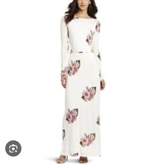 Pencey Standard Open Back Floral Boho Dress XS - Picture 2 of 5